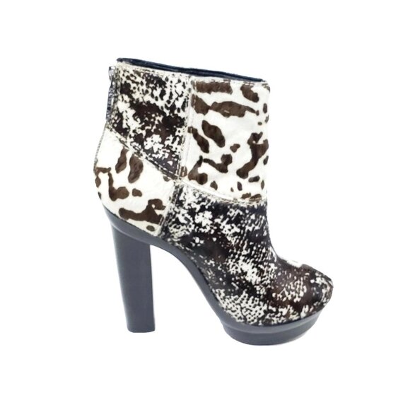 Rachel Zoe Pamela Calf-Hair Platform Ankle Boots WomensWomens US 7 - Picture 2 of 14